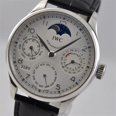 iwc 5023 platin|IWC Portuguese Perpetual Calendar .